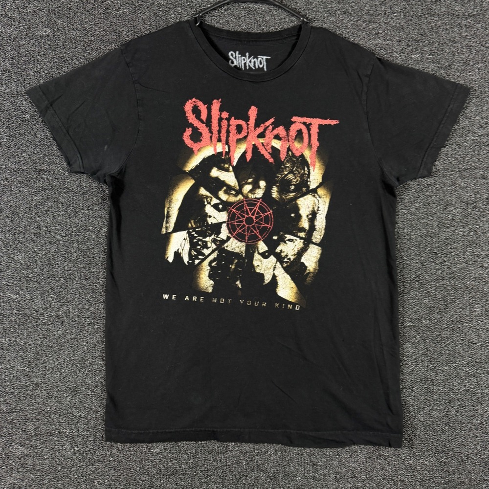Slipknot We Are Not Your Kind Band T-Shirt Mens Medium Black 2019 Tour Graphic